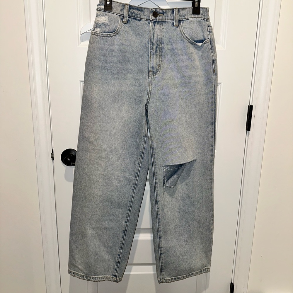 Show Me Your MUMU Blue Ripped Jeans NEVER WORN